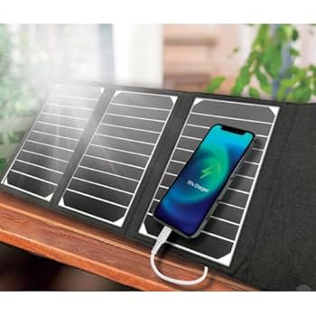 エアージェイ　ポータブルソーラー充電器　AJ-NSOLAR16W BK　ブラック Amazon.co.jp: エアージェイ(Air J) ソーラー充電器16WBK AJ